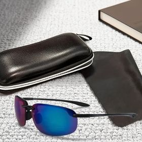 Maui Jim Polarized Pilot Fashion Sunglasses - Suitable for sports, fishing, golf, surfing and driving (Color: c4)